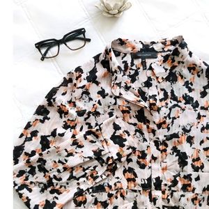 Robert Rodriguez abstract print blouse - medium